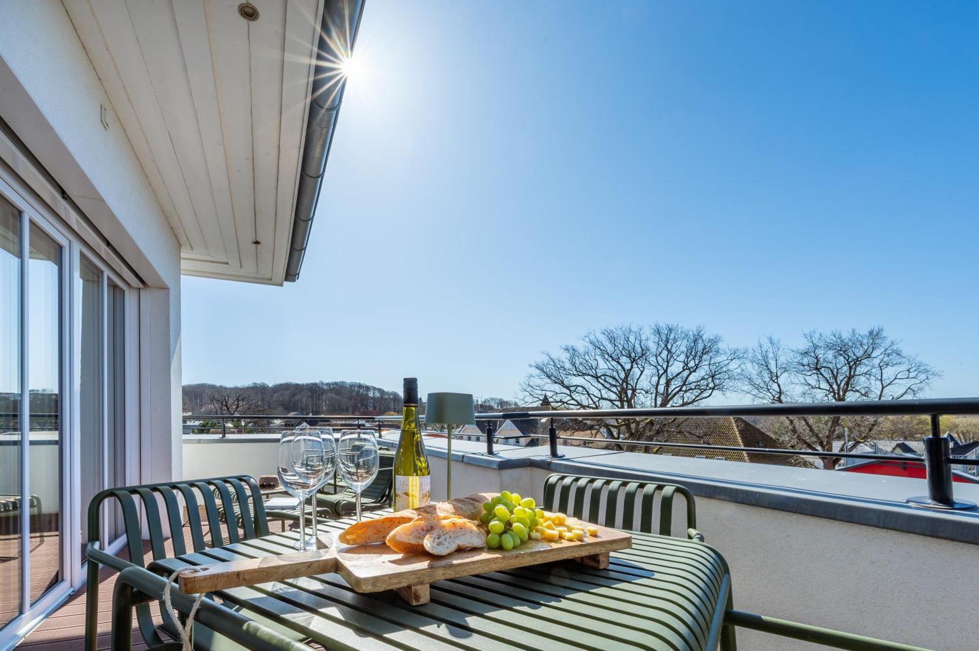 Villa Lindholm Wohnung 5 Penthouse Binz Exteriör bild
