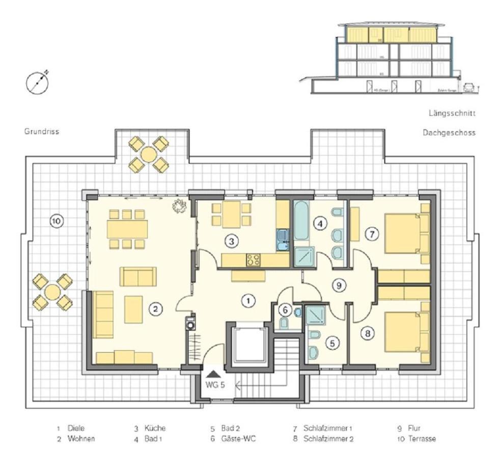 Villa Lindholm Wohnung 5 Penthouse Binz Exteriör bild
